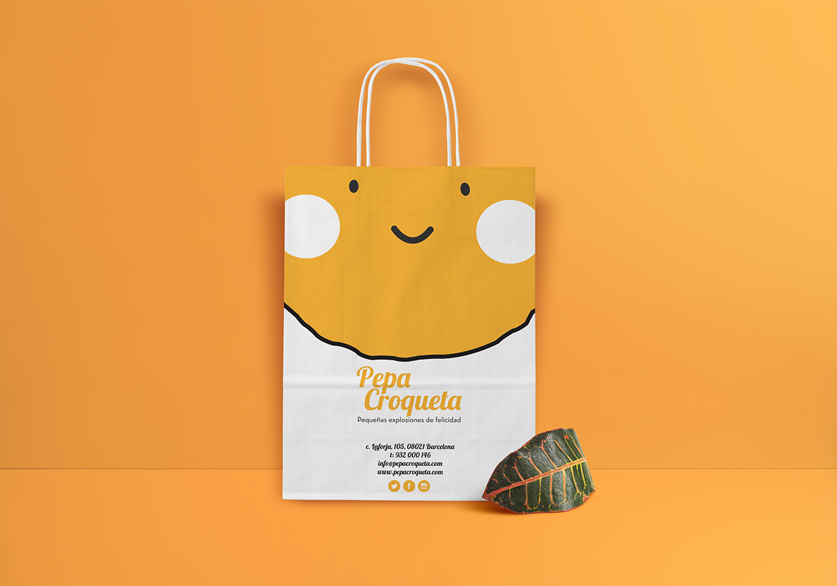 JamesBrandCo's tweet photo. ¡Diseño y croquetas, la combinación perfecta! 😍 Recuperamos este trabajo de diseño que realizamos para Pepa Croqueta y con el que nos divertimos tanto para desearos una #felizsemana https://t.co/tShtmMqj21