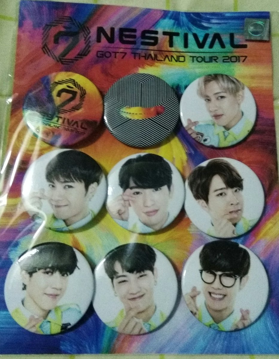 ptmb1667's tweet photo. เข็มกลัด #Got7thailandtour2017
ทั้งเซ็ต 350.- รวมส่ง สอบถาม/สั่งซื้อ ทักเดมเลยค่ะ
#ตลาดนัดอากาเซ่ #ตลาดนัดอากาเซ #ตลาดนัดกัซ #ตลาดกัซ #ตลาดนัดรวมด้อม #ขายของสะสมgot7 #Nestival https://t.co/fTKKwrke8f