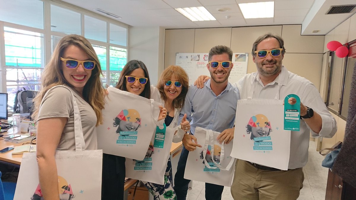 #ConMaletasNiñosYaLoLoco <a href="/solbymelia/">solbymelia</a> gracias <a href="/SaraMatarrubia/">SaraMatarrubia</a> <a href="/ConchaPardo/">Concha Pardo</a> @JuanRodriguezHR <a href="/ClaraMahillo/">Clara Mahillo</a> <a href="/rebesuarezr/">Rebeca Suárez</a> #meliaspain