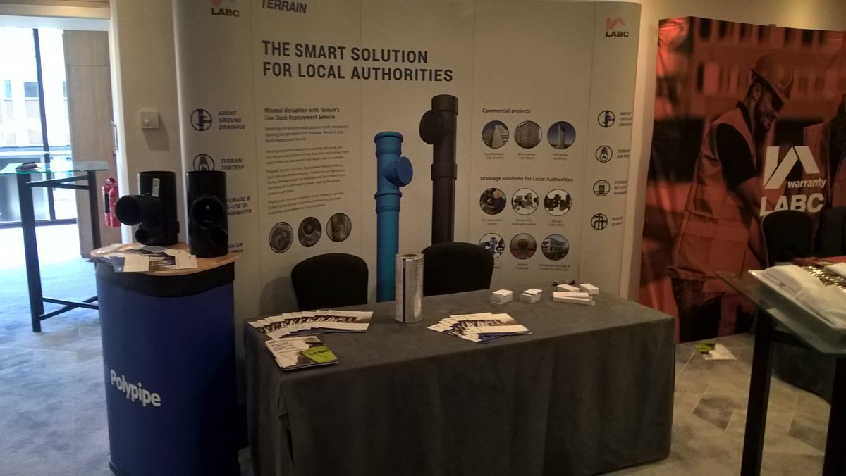 PolypipeBS's tweet photo. Our Local Authority Team are attending the @labcuk Building a Safer Future Event today in Birmingham. #PolypipeTerrain #MinimalDisruption #Fabrication #FireSafety https://t.co/ObjvpSadd2