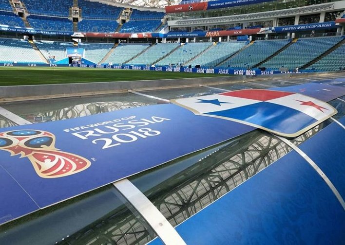deportes_rpc's tweet photo. ¿Estás listo para el debut de Panamá en Rusia 2018? prepárate porque inició la cuenta regresiva para el pitazo inicial a la 10 am en el Fisht Stadium. ¡Envía tu mensaje de apoyo a los jugadores! 🇵🇦🏟🏆⚽
#EstoyEnElMundial #CogeTuMundial https://t.co/OxNxqEB0Qb