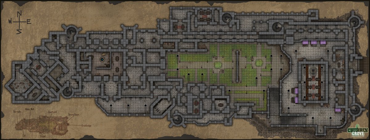 World Maps Library - Complete Resources: Dnd 5e Castle Maps