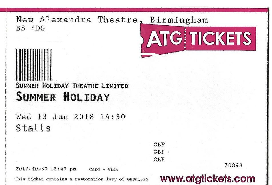 <a href="/Adam_Crossley/">Adam Crossley</a> <a href="/Summer_UK_Tour/">Summer Holiday</a> <a href="/Summer_UK_Tour/">Summer Holiday</a> Best Musical we have seen @newalextheatre all year. All cast would make the original film cast very proud, standing ovation well deserved, wished we could have seen Twice 🌞🎤👏👏👏👏👏