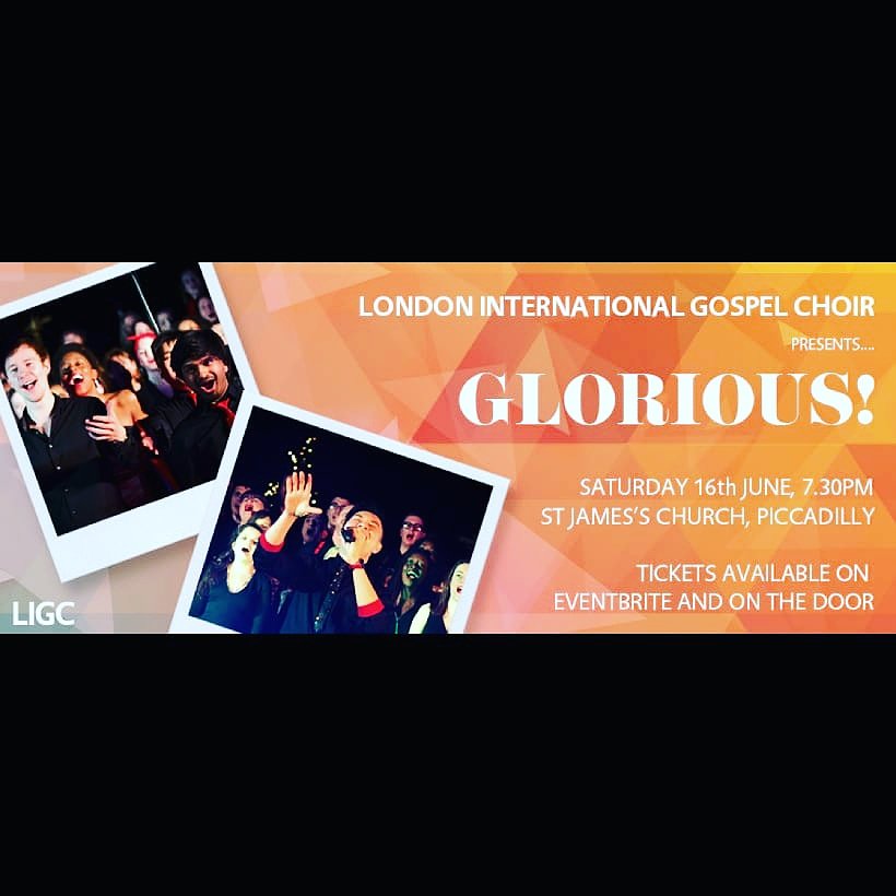 Were you at St. James's church in Piccadilly on Saturday watching our Summer Concert "GLORIOUS"?! 
Remember to tag us in all your photos and videos of the night 😃

#LIGC #London #summer #glorious #weekend #singing #choir #concert