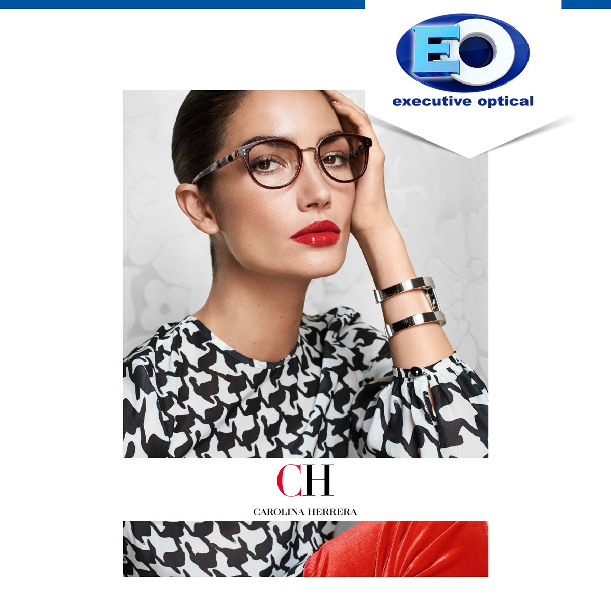 EOLoveYourEyes's tweet photo. Subtle is stylish. Get your Carolina Herrera eyewear on at any Executive Optical branch today. #executiveoptical #loveyoureyesmore #glasses #sunglasses #eyeglasses #frame #eoseen #seeneyewear #eoframe #stylish #fashionable #affordable #eokids #choosetobeyou #carolinaherrera https://t.co/j3016CMrrS