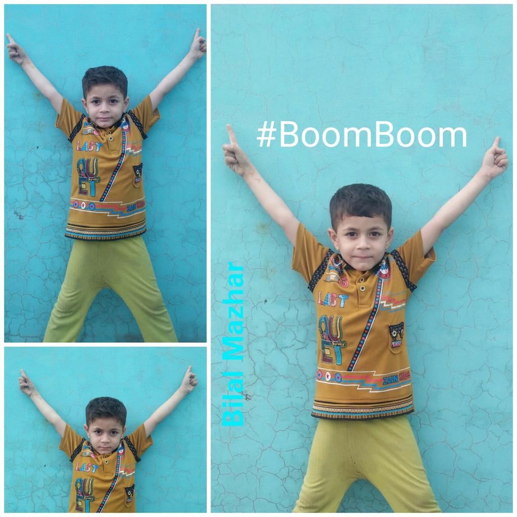 bilalmazhar_10's tweet photo. Lala please have a look 
My nephew is also your big fan
Aihtasham ul Haq in #BoomBoomStyle 
Lala please like 
@SAfridiOfficial https://t.co/TTTadDGWnS