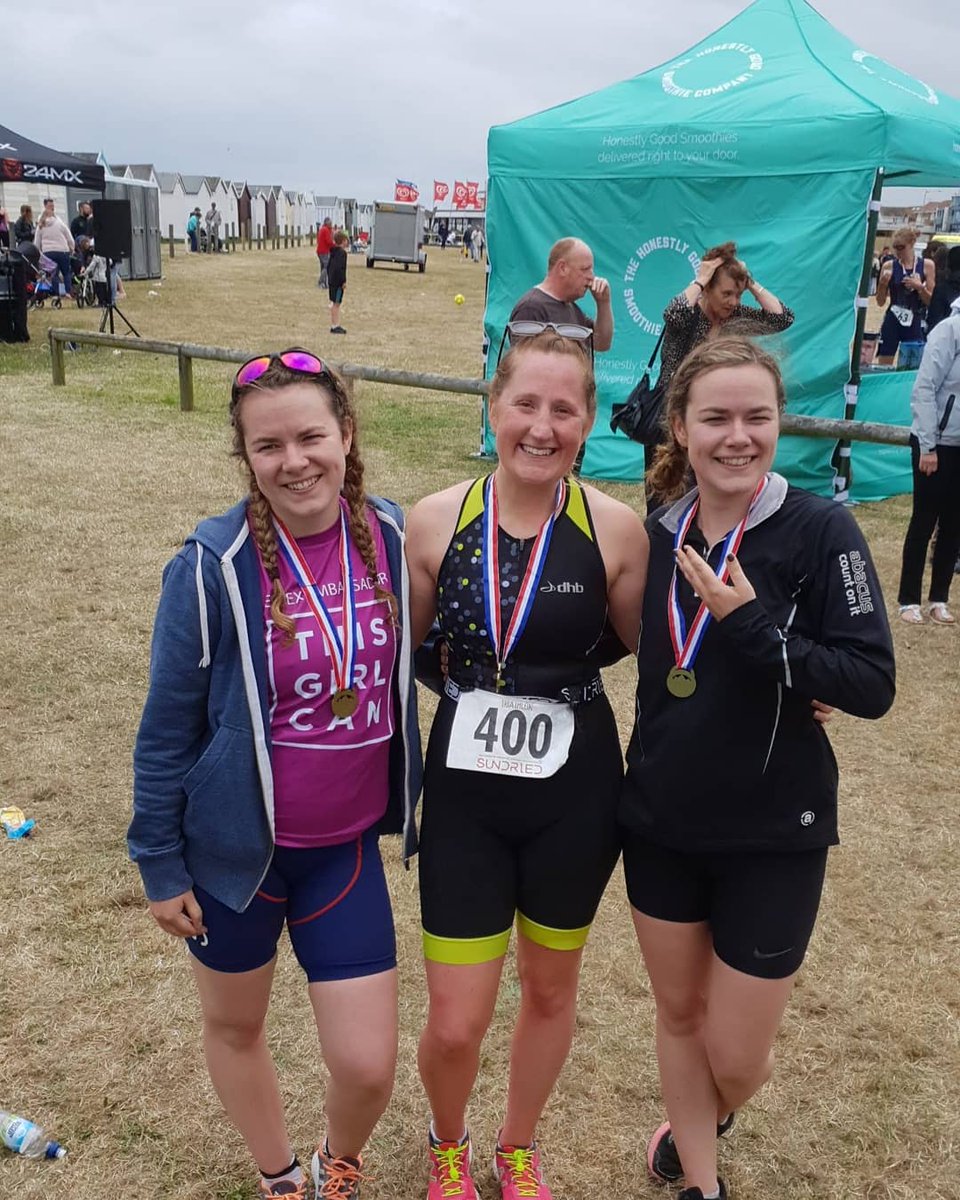 Clare_Pops's tweet photo. Still in shock that I actually finished my first triathlon yesterday thank you Southend triathlon a great event! #Triathlon #3030Essex #thisgirlcan #southend #essex https://t.co/2NWGtafJJg