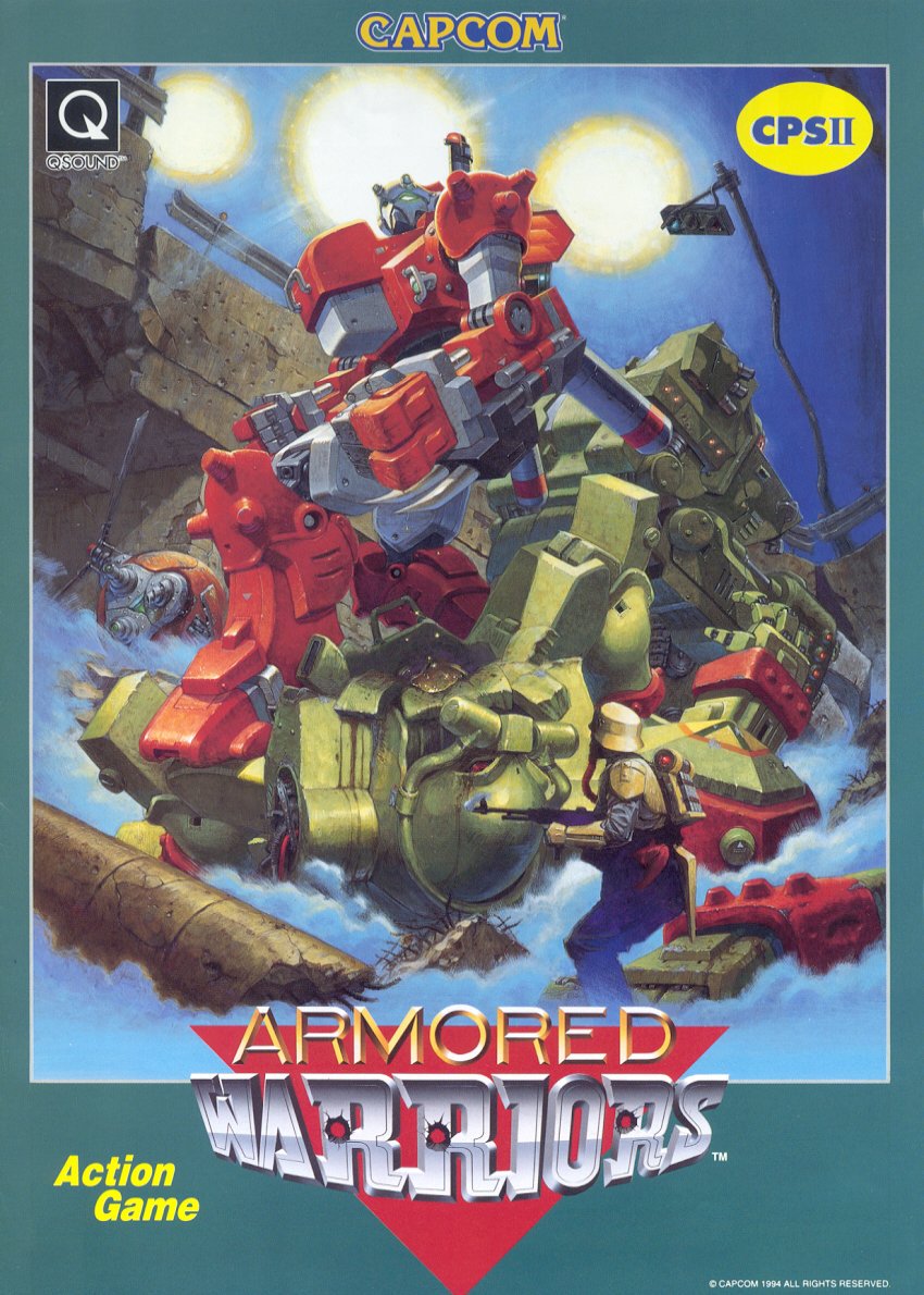 Demo) パワードギア / Armored Warriors (C)Capcom 1994 - YouTube