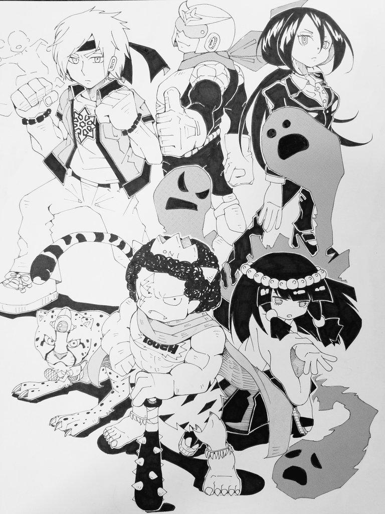 今回のキャラたち 