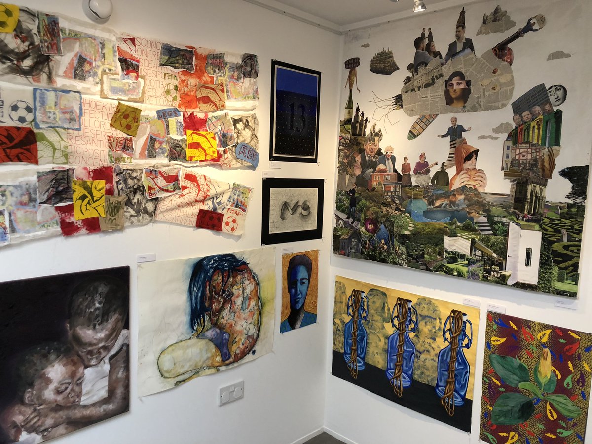 NPlastowGallery's tweet photo. Amazing entries in Young #Wimbledon #Artists Summer Show 2018. Best in show from #Ricards Lodge & award winners from 7 other #Merton schools #Exhibition continues Sat/Sun 2.30 - 5 pm until 1 July 26 Lingfield Road SW19 4QD Fab #art by talented 14-19 year olds Pop in if you can https://t.co/IjQ5ABf3iv