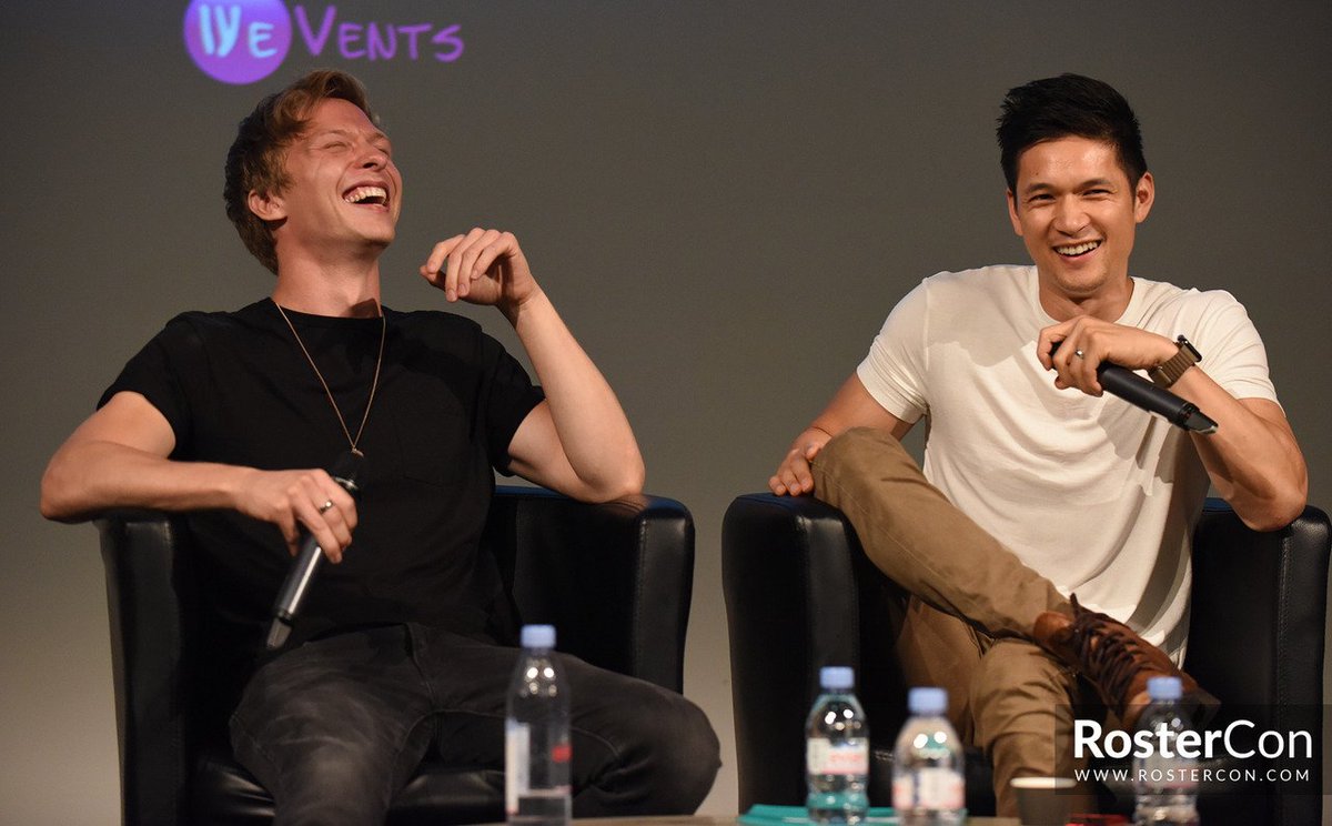PT_20032001's tweet image. Will and Harry🤩🤩

#THOS2 #PickUpShadowhunters