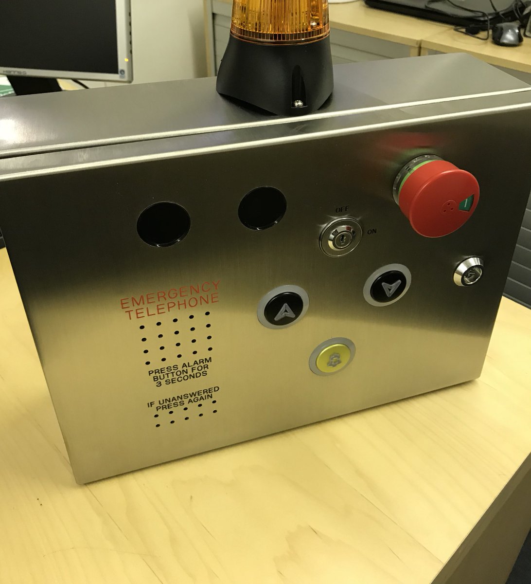 pawleandco's tweet image. We manufacture and engrave many different items like this outside lift controller box and light. Contact us for a quote pawleandco@hotmail.com