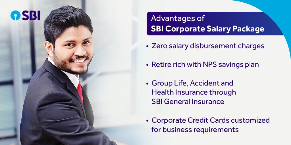 State Bank Of India On Twitter Corporate Salary Package Comes
