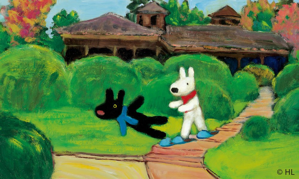 えいっ・・・！ #リサとガスパール #GaspardetLisa #リサガス