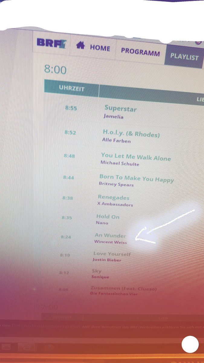 MariaBiebs95's tweet photo. Wenn auch endlich mein Stadt Radio aus Belgien 🇧🇪 #AnWunder laufen lässt ♡ @Wincent_Weiss https://t.co/xaa9UCGDOs