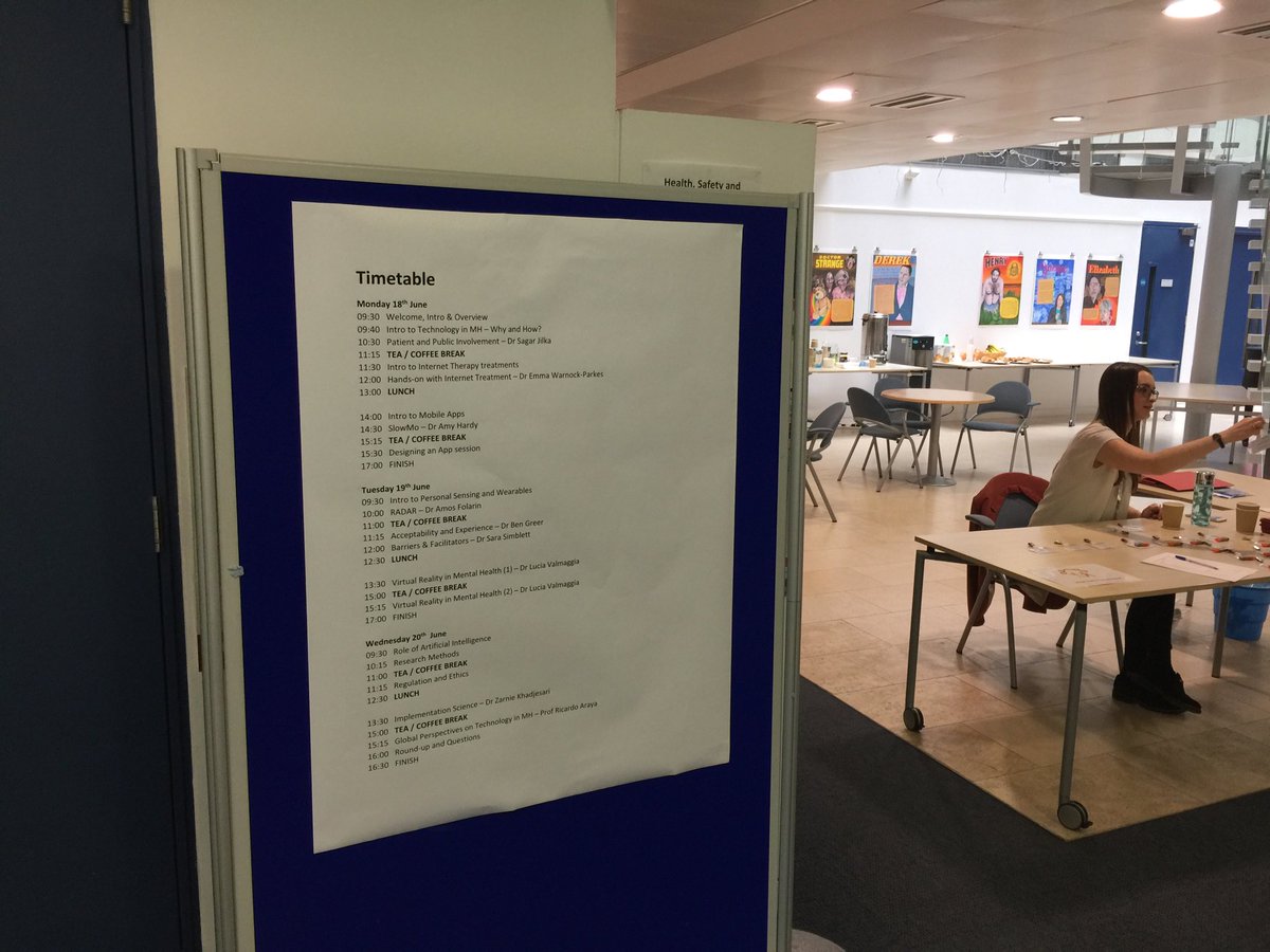 Richard Stott (@drrichardstott) on Twitter photo Really excited to be running a three day summer school on #ementalhealth starting this morning <a href="/SGDPCentreKCL/">SGDP Centre KCL</a> Really excited to be running a three day summer school on #ementalhealth starting this morning <a href="/SGDPCentreKCL/">SGDP Centre KCL</a>