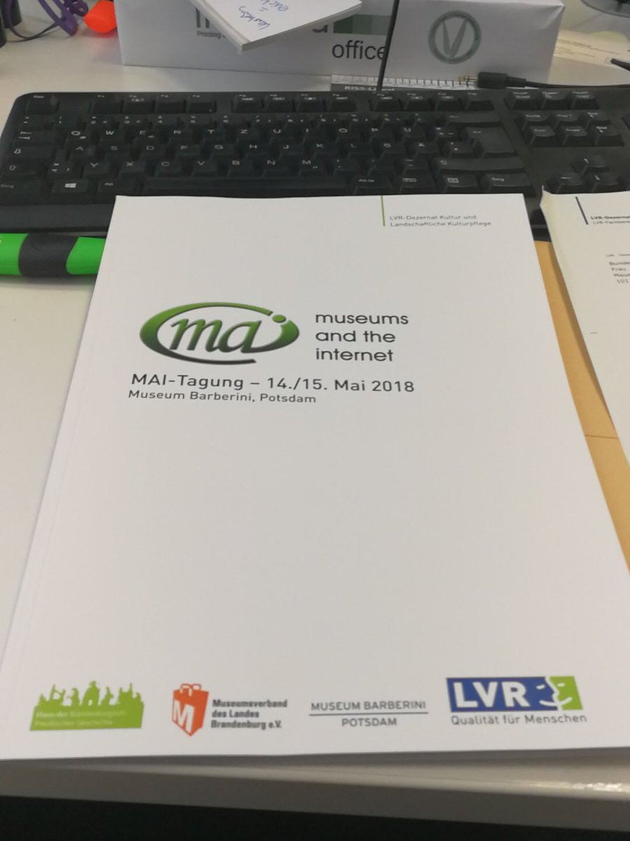 museumsmia's tweet image. Ziemlich toller Move @maitagung!! Personen die trotz Warteliste nicht mehr teilnehmen konnten, bekommen als Dankeschön den Tagungsreader zugeschickt. 
Ich bin begeistert. #maitagung #digimus