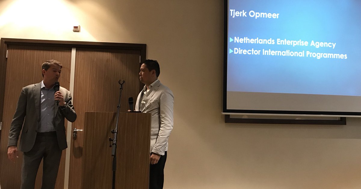 HandelsloketSPA's tweet photo. Strengthening the International Trade Relations of The Netherlands worldwide. Thank you for the warm welcome to @RVO_Int_Ond @RVO_Nederland @MinBZ #BConference2018 https://t.co/nW88V8705A