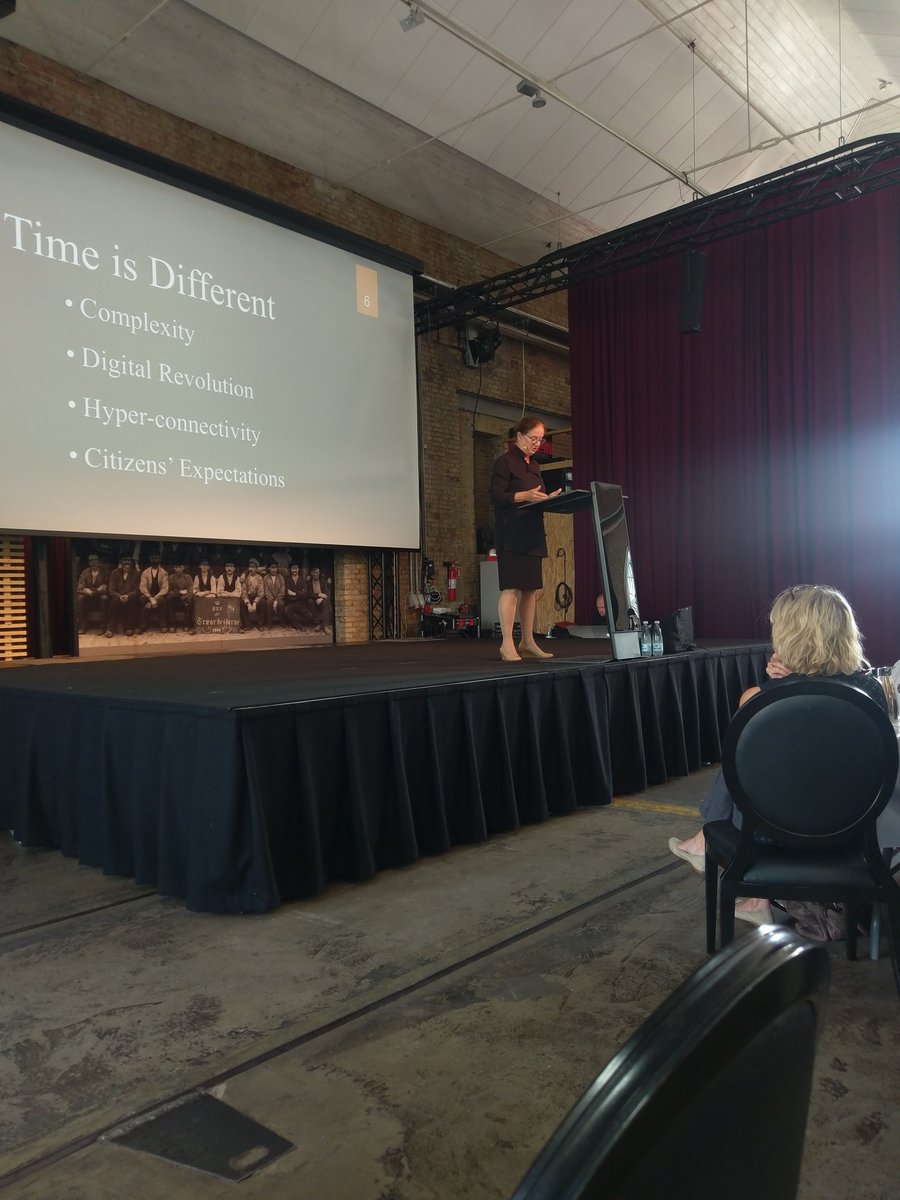 Jocelyn Bourgon siger "mere af det samme med færre ressourcer er håbløst". Offentlige ledere skal genopfinde og ikke bare effektivisere. Det er netop det, vi skal i <a href="/Region_Midt/">Region Midtjylland</a> #sundhed #sundpol