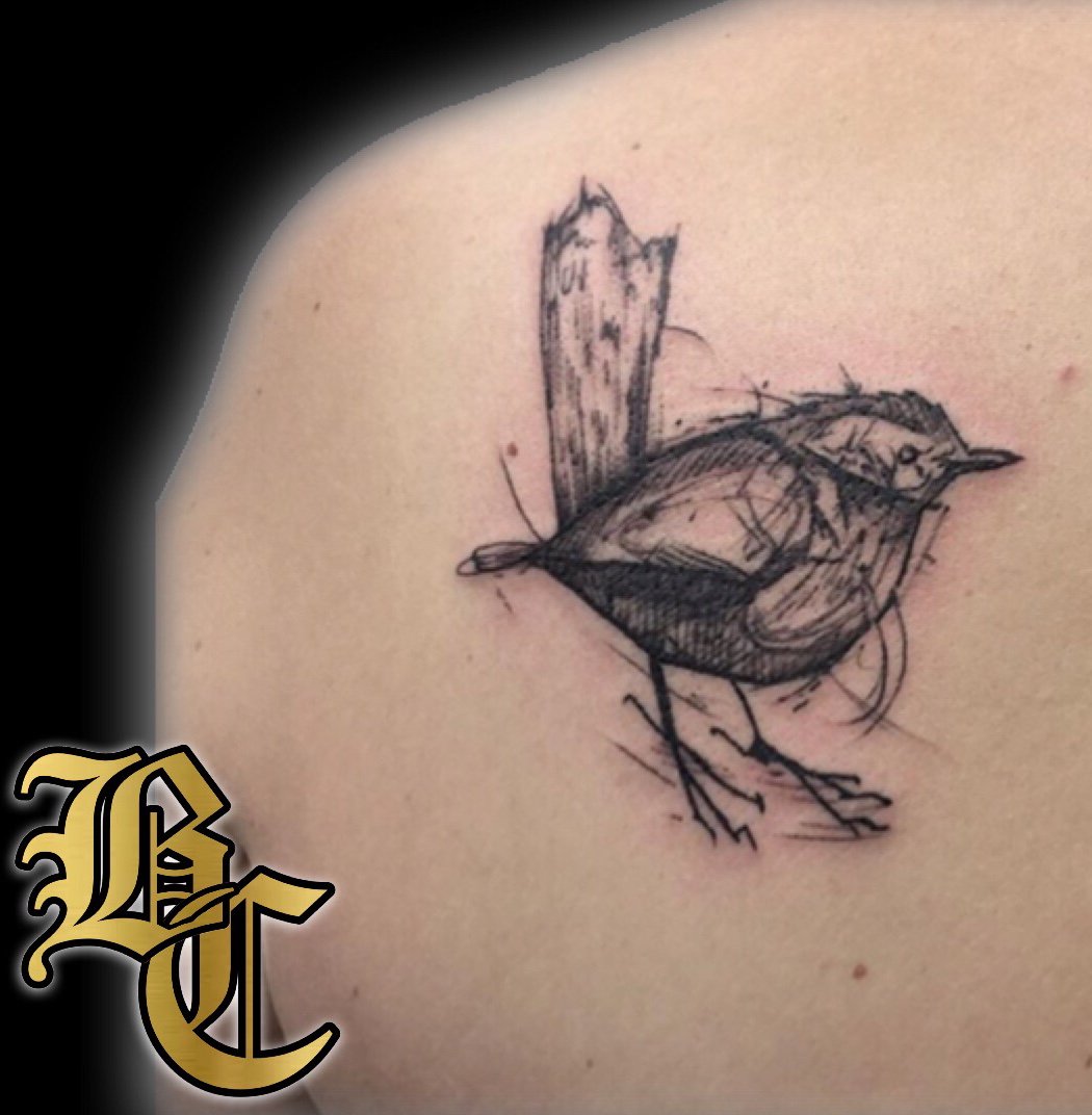 abstract bird tattoo  Cool tattoos Hummingbird tattoo Beautiful tattoos