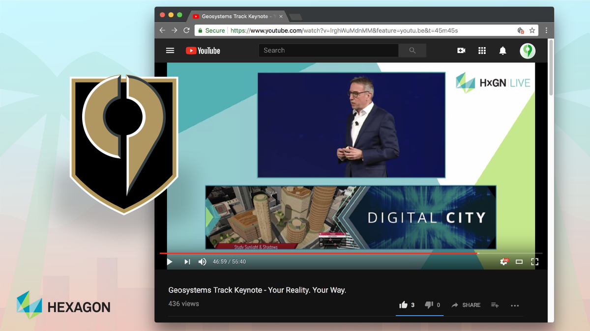 Agency9's tweet photo. Watch @JuergenDold, president of @HexagonGeo, feature #CityPlanner at #HxGNLIVE in the keynote speech "Your Reality. Your Way." https://t.co/NsAlwFv8V5 📣9️⃣ https://t.co/eXFD8K6a2K
