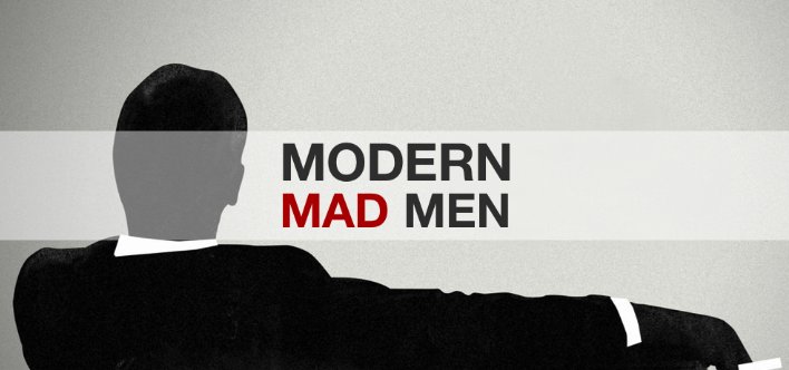 funnel's tweet photo. What would the Manhattan-swilling, cigarette-smoking, suit-clad advertising executives be doing if AMC’s hit show Mad Men were set in today’s advertising climate rather than the 1960’s? https://t.co/odRFprKTIh https://t.co/yv8g65Xz0q