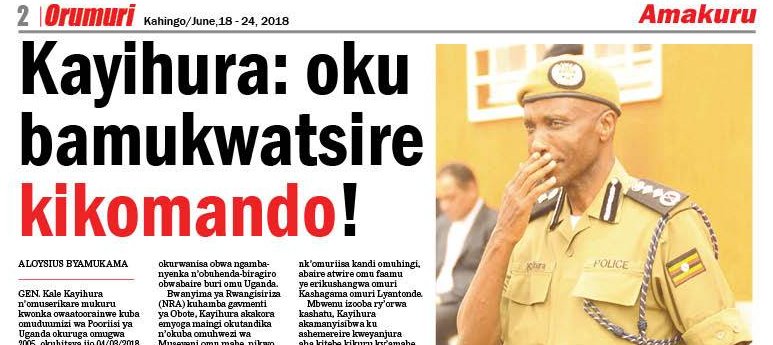 nyamuconco's tweet photo. Reeba oku Kayihura baamukwatsire Kikomando!

Yetungire Orumuri rwawe eriizooba https://t.co/1rKMVjSJSB
