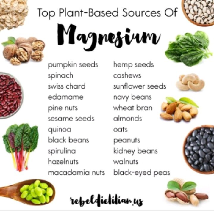 vegannutrition1's tweet photo. Plant based sources of 
Calcium 
Magnesium
#Protein &amp;
Iron
There's plant based and natural sources for all the vitamins/ minerals we need.
We really don't need animal foods which come with increased disease risk for nutrients when plants come with decreased disease risk.
#GoVegan https://t.co/W45dEQTvOl