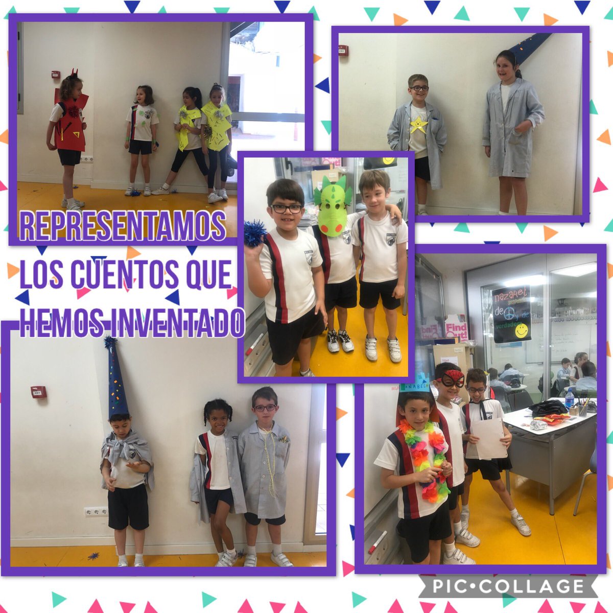Alicia83870270's tweet photo. Inventamos un cuento y luego lo representamos. https://t.co/ssSwPajSkF