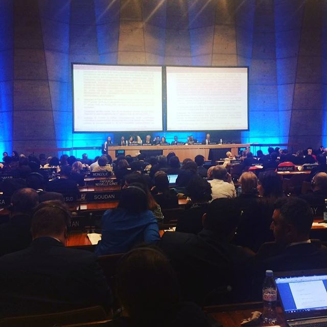 *TOCATÌ E UNESCO*

Tocatì ha partecipato alla settima sessione dell’Assemblea Generale degli Stati parte della Convenzione per la salvaguardia del patrimonio culturale immateriale!

#tocati #candidatura #unesco #patrimonioculturaleimmateriale #parigi ift.tt/2JYC63X