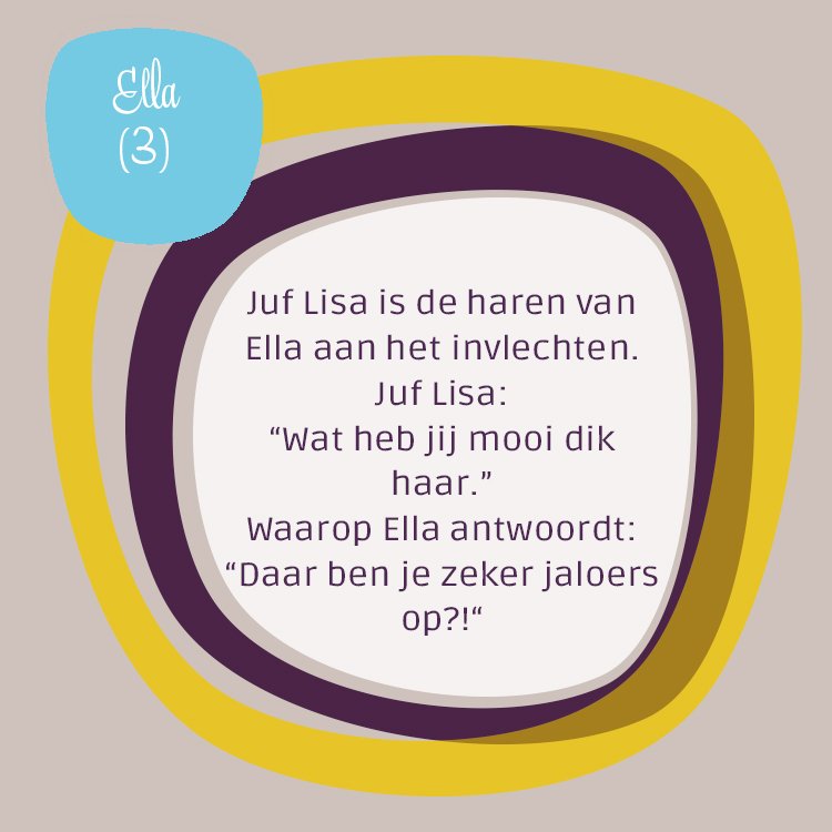 Grappige uitspraken van kinderen!