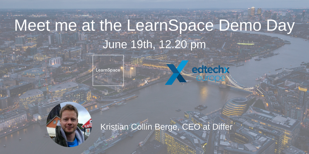 DEMO DAY for the first batch of the European edtech accellerator @LearnSpaceParis 

Only top 5 startups will pitch. (—&gt; more time for networking)

Come join us at <a href="/EdTechEurope/">EdTechX</a>  12:20 

#edtech #edtechx