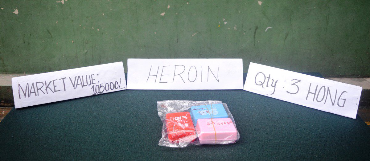 official_dgar's tweet photo. #AssamRifles along with Aizawl Special Narcotics branch recovered 37.45 gms of Heroine worth Rs 1,05,000/- on the outskirts of Village Chanmari, Chaltlang Road in Aizawl distt of #Mizoram
#CounterSmuggling #SentinelsOfTheNorthEast https://t.co/MMj1A4aHrr