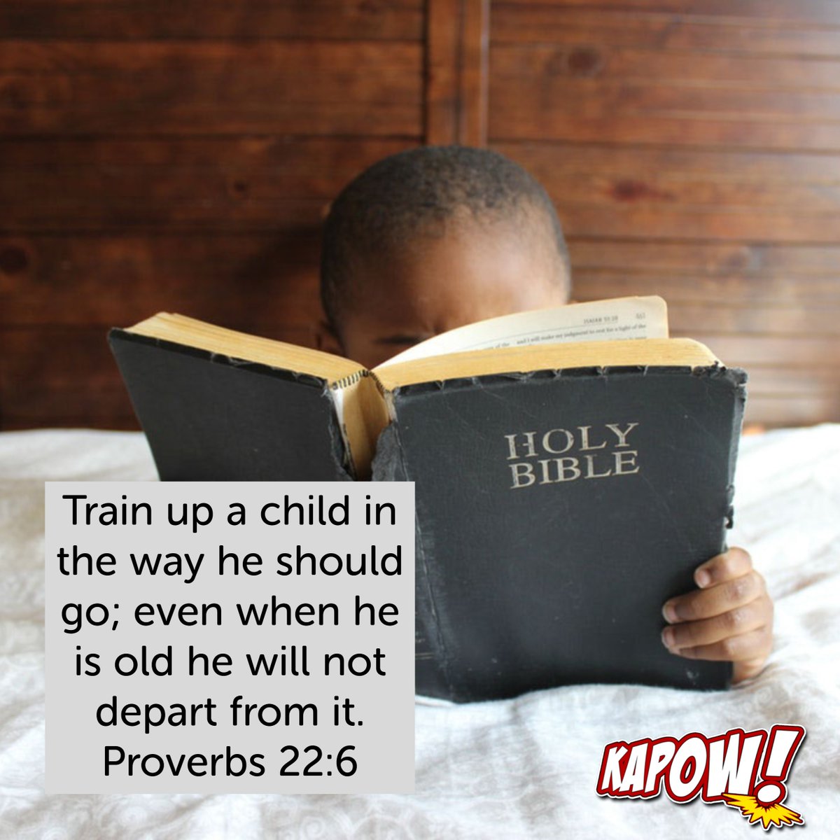 KapowKidsEvents's tweet photo. How can we encourage our Children today to read the Bible regularly? https://t.co/cUfeRkfErS