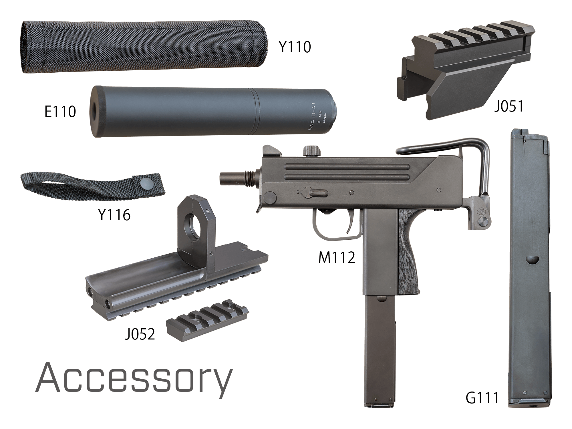 KSC M11 A1 HW ドットサイト マウントレール付