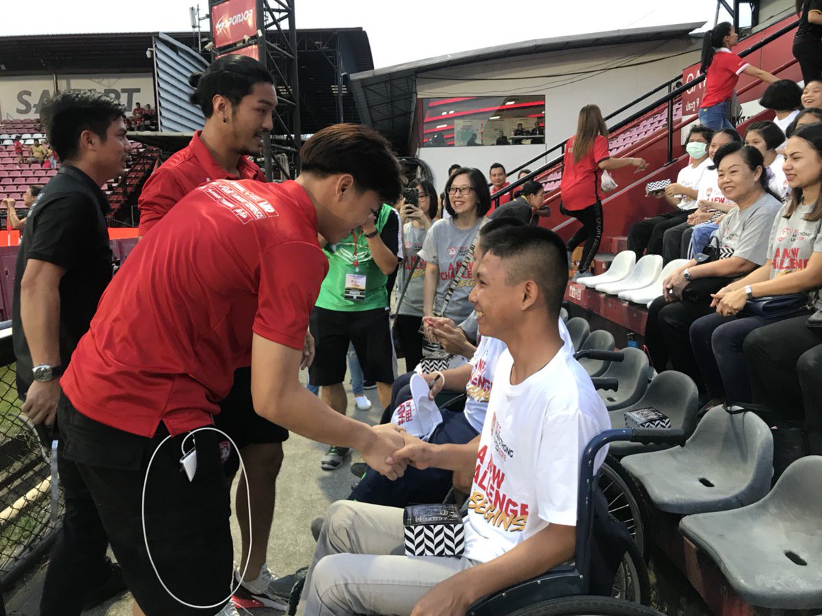 fwc1954's tweet image. ขอขอบคุณ "Year 5 Charity project โดย น้องพจน์ โสภณศิริ" พาไปดู #MTUTD #TTL2018 #thaileague
