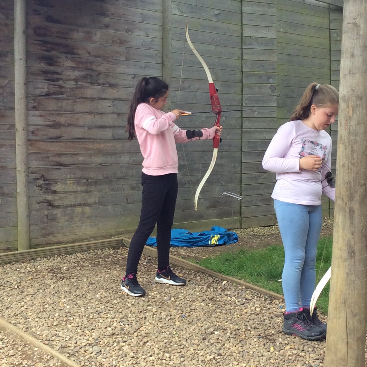 CliftonSch's tweet photo. Hitting the target at archery! https://t.co/lnpB67wJAk