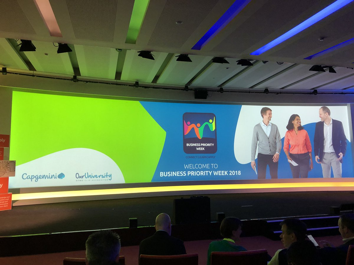 The start of the BPW 2018. #LifeAtCapgemini #Sogeti