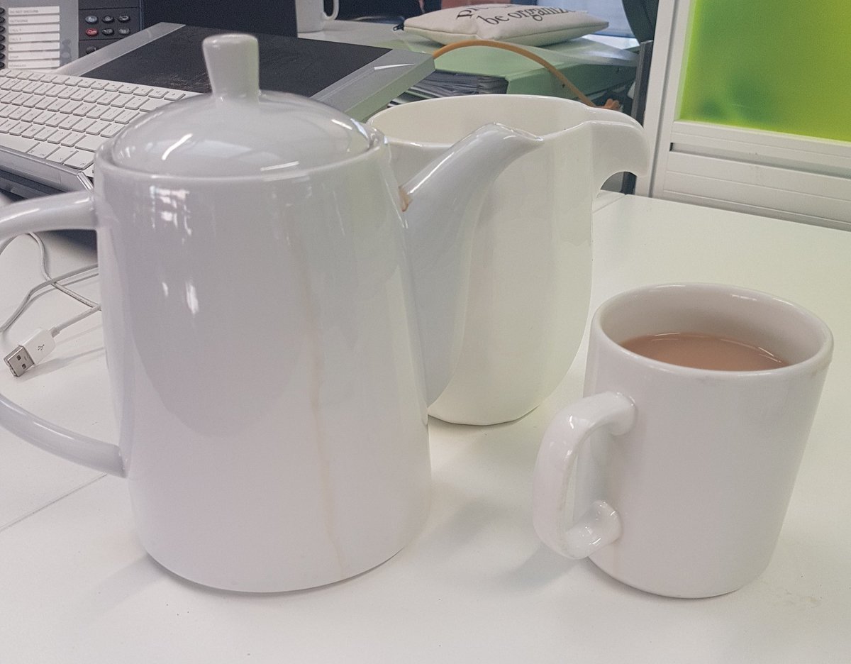 large tea pot at Elmwood Studios