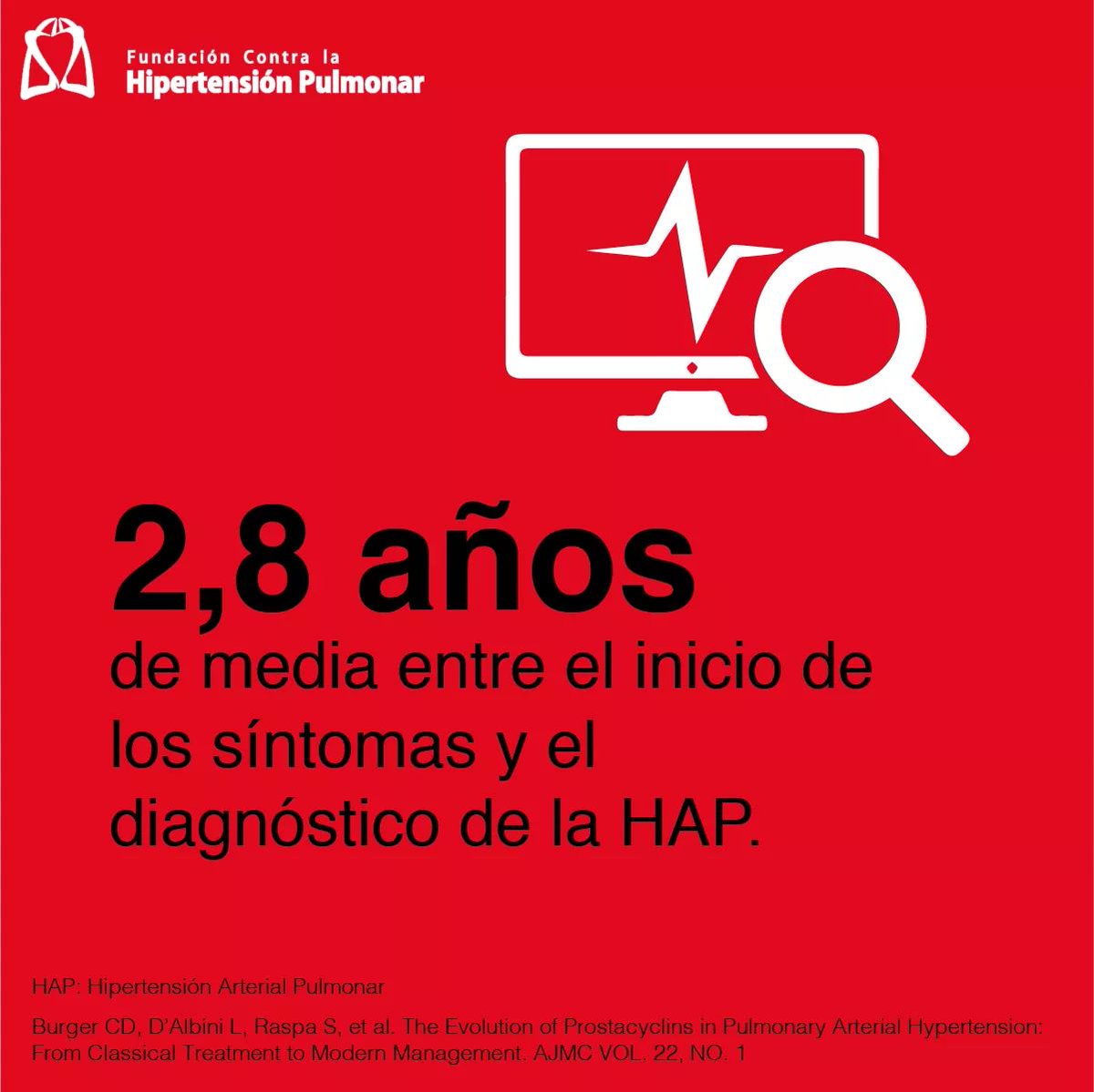 fundacionhp's tweet photo. El diagnóstico de la hipertensión arterial pulmonar #HAP sigue llegando demasiado tarde. #AlertaHAP
#ProyectoEMPATHY https://t.co/IhS4gHK4Gd