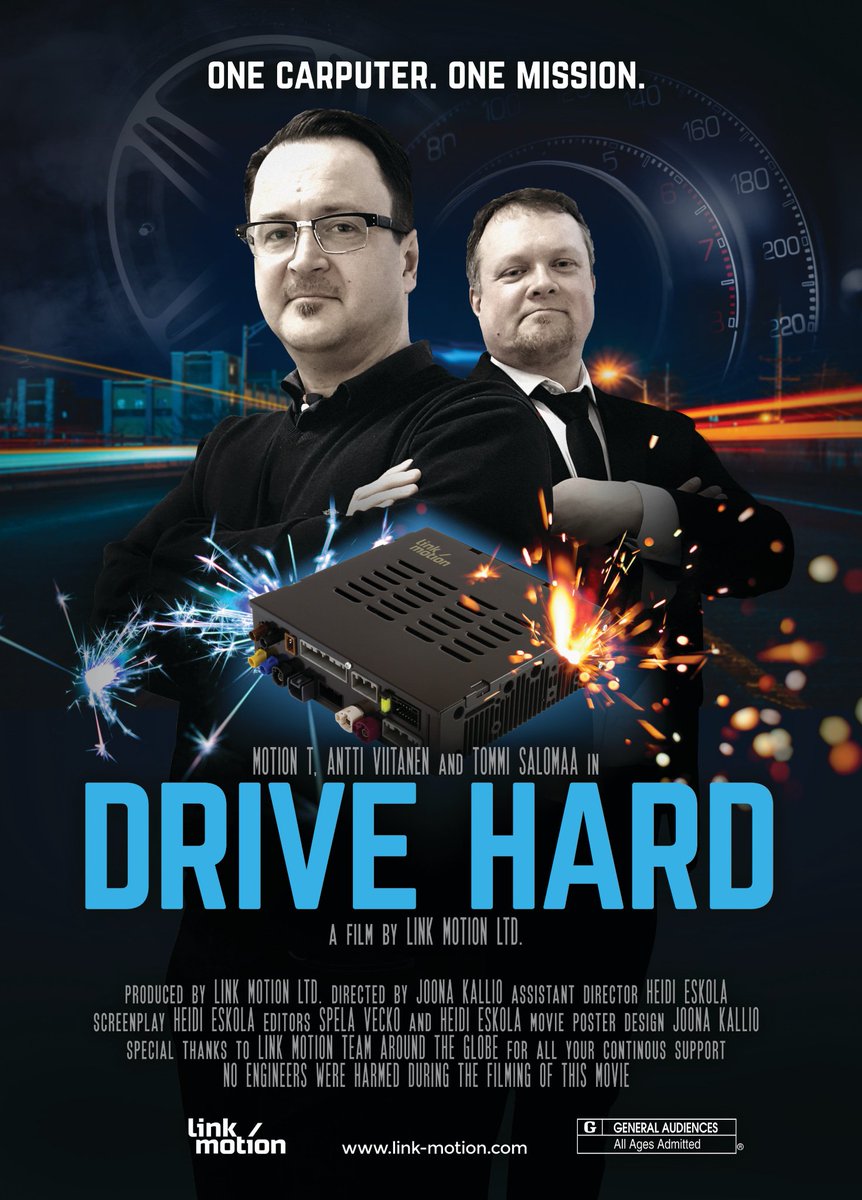 Link_Motion's tweet photo. Are you ready for #DriveHard? In this thrilling tale, Xavier learns that #MotionT, the most #secure #connected #carputer in the world, is the optimal #computing platform for #connectedcars. https://t.co/ahTZnRWDFj https://t.co/eANTz6mEoy