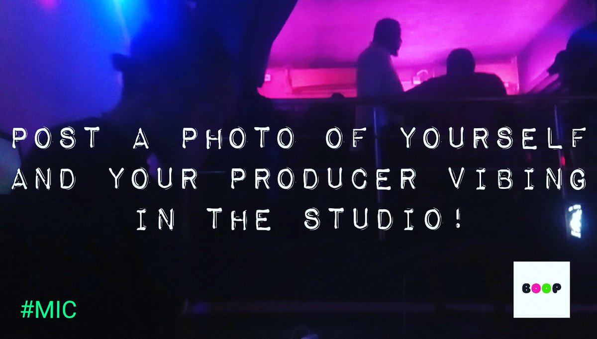 Booponetime's tweet photo. Where are the hardworking artistes ? Show us how you vibe with your producer during recording.
Tag us and use the hash tags #myproducerandi
#itsavibe
For the real ones.
#musicgamevillage
#musicbusiness
#booped
#booplive
#believersnetwork
#canon
#canonlife https://t.co/mgsB8p3Hy1