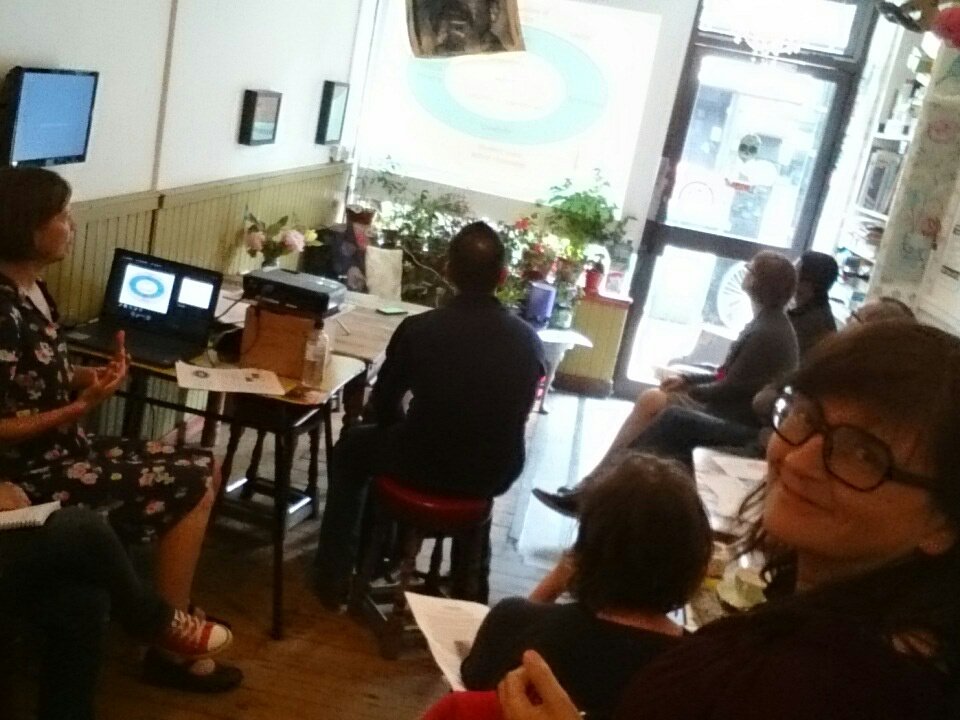 dobrochnafutro's tweet photo. It started even better than we expected. Truly fascinating keynote by Vicky Macleroy quoting @alison_phipps #baalt2018 @MILKcafeglasgow @SGSAH_ @scotrefcouncil https://t.co/RxWQvTLYj2