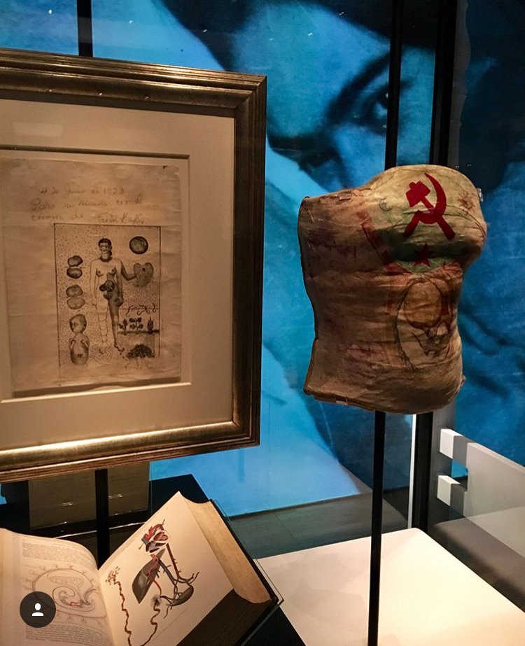 artfund's tweet photo. Now open! #InspiredbyFrida @V_and_A is a unique opportunity to view personal clothing and artefacts belonging to this iconic Mexican artist.  50% off entry with your #NationalArtPass  🇲🇽👌https://t.co/hXGtCcaEXM https://t.co/39TS3Vd4ps