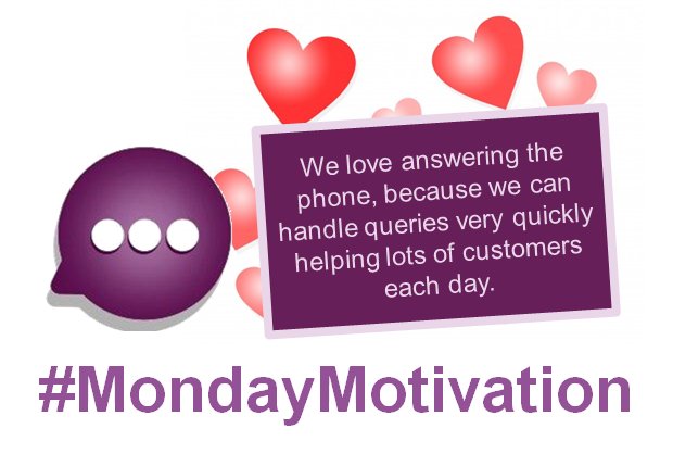 messagetakers's tweet photo. We love answering the phone, because we can handle queries very quickly helping lots of customers each day. #MondayMotivation #TelephoneAnswering https://t.co/wG28W84KFT https://t.co/2S0FKIS348