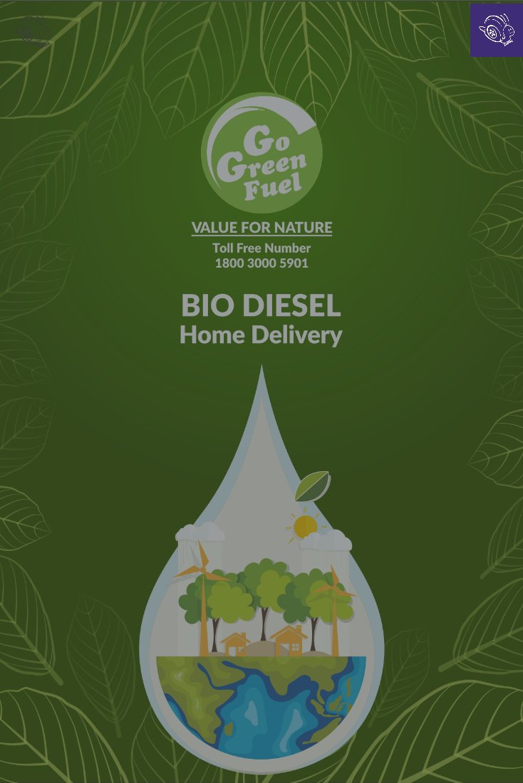 ReelSlug's tweet photo. Go Green Fuel !! Drive Eco Friendly !!
Brochure Design for our client GOGREEN BIOENERGY INDIA PRIVATE LIMITED. 

See: https://t.co/IBVOrn9t2Y

https://t.co/d80eVTIUxM | Call: 07738700456

#Reelslug #Logodesign #Branddesign #ecofriendly #brochuredesign #UI #UXD #branding https://t.co/XZosc1UoZX