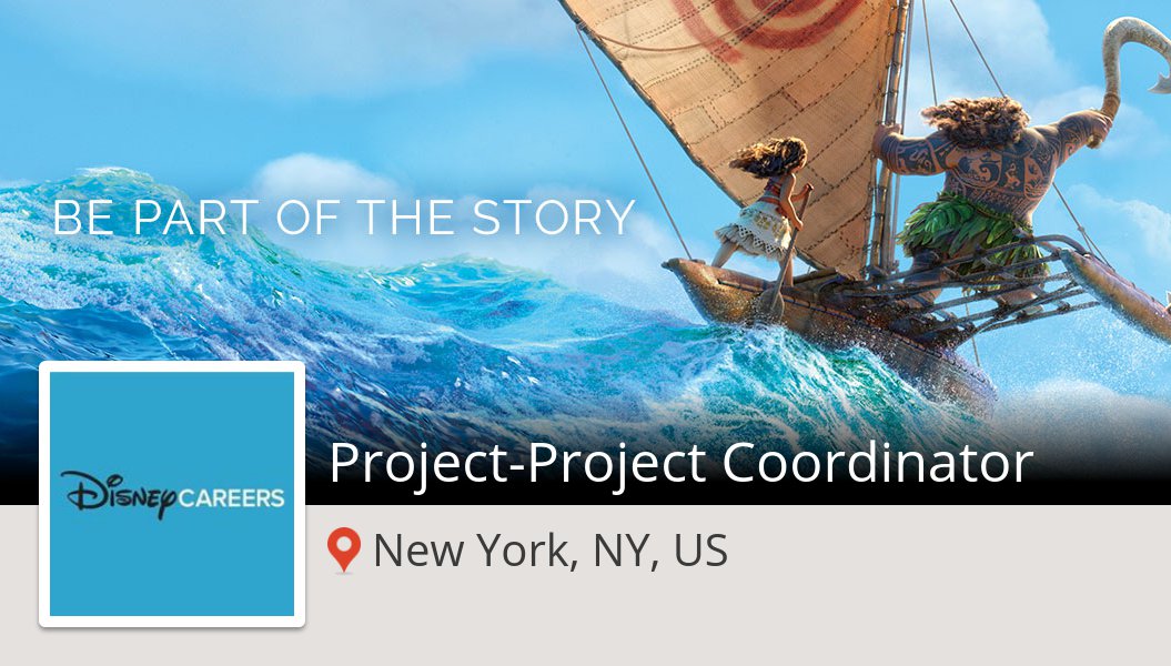 BethMerrick5's tweet image. Check out this #job: #ProjectProject #Coordinator at #Disney in #NewYork workfor.us/disneycareers/… #DisneyJobs