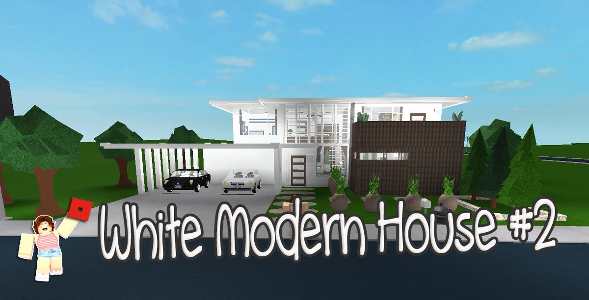 Modern House Roblox Bloxburg One Story