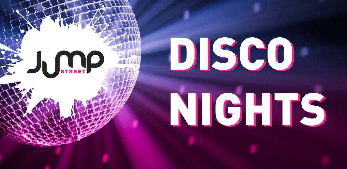 Jump Street Disco Night Get Ready To Show Us Your Best Moves We Re Dimming The Lights And Busting Out The Hits For Our Next Jumping Disco Night On Friday