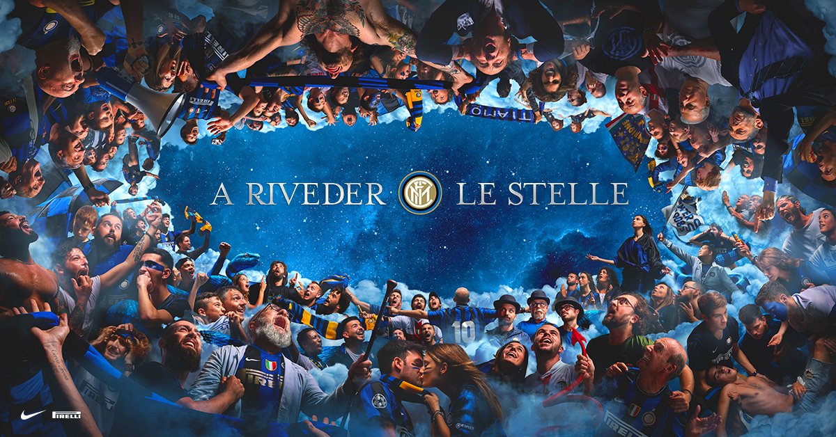 Inter's tweet photo. Tutti a San Siro 🏟

Noi siamo l’Inter 🙌⚽️

Scopri la nuova Campagna Abbonamenti 2018/2019 👉 https://t.co/F7AuWtxvZJ

#InterIsHere https://t.co/J7RZs9dNy1